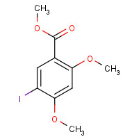 3153-79-5 methyl 5-iodo-2,4-dimethoxybenzoate chemical structure
