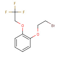 160969-00-6 2-[2-(2,2,2-Trifluoroethoxy)phenoxy]ethyl  bromide chemical structure
