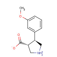 1049978-87-1 Trans-4-(3-methoxyphenyl)pyrrolidine-3-carboxylic acid chemical structure