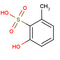 69103-65-7 2-Hydroxy-6-methylbenzenesulfonic acid chemical structure