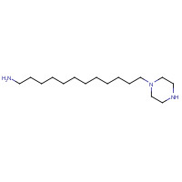 166657-94-9 1-(12-AMINODODECYL)PIPERAZINE chemical structure