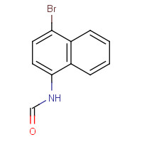 103859-95-6 N-(4-Bromo-naphthalen-1-yl)-formamide chemical structure