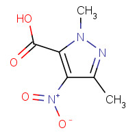 3920-37-4 2,5-DIMETHYL-4-NITRO-2 H-PYRAZOLE-3-CARBOXYLIC ACID chemical structure