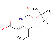 669713-59-1 ANTHRANILIC ACID,N-BOC-3-METHYL chemical structure