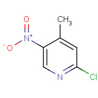 23056-33-9 2-Chloro-4-methyl-5-nitropyridine chemical structure