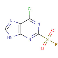 2706-92-5 6-Chloro-9H-purine-2-sulfonyl fluoride chemical structure