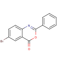 66387-70-0 6-bromo-2-phenyl-4H-benzo[d][1,3]oxazin-4-one chemical structure