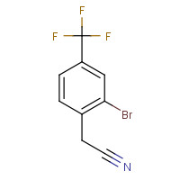 474024-36-7 2-Bromo-4-(trifluoromethyl)phenylacetonitrile chemical structure