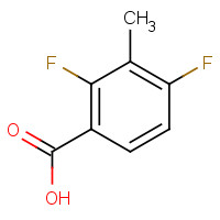 112857-68-8 2,4-DIFLUORO-3-METHYLBENZOIC ACID chemical structure