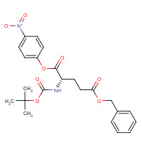 7536-59-6 BOC-GLU(OBZL)-ONP chemical structure