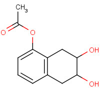 98235-76-8 Cis-6,7-dihydroxy-5,6,7,8-tetrahydronaphthalen-1-yl acetate chemical structure