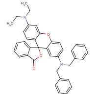 34372-72-0 2'-(Dibenzylamino)-6'-(diethylamino)fluoran chemical structure