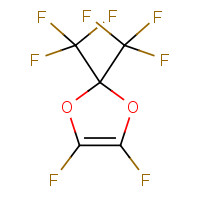 37697-64-6 4,5-Difluoro-2,2-bis(trifluoromethyl)-1,3-dioxole chemical structure
