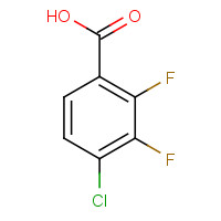 150444-94-3 4-CHLORO-2,3-DIFLUOROBENZOIC ACID chemical structure