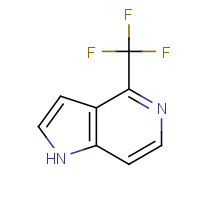 1190309-89-7 4-(trifluoromethyl)-1H-pyrrolo[3,2-c]pyridine chemical structure