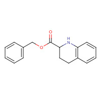 481001-67-6 1,2,3,4-TETRAHYDRO-QUINOLINE-2-CARBOXYLIC ACID BENZYL ESTER chemical structure