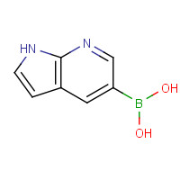 944059-24-9 1H-PYRROLO[2,3-B]PYRIDIN-5-YLBORONIC ACID chemical structure