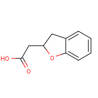 69999-16-2 2,3-Dihydrobenzofuranyl-5-acetic acid chemical structure
