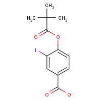 1131614-76-0 3-iodo-4-(pivaloyloxy)benzoic acid chemical structure