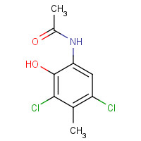 55202-11-4 6-Acetamino-2,4-dichloro-3-methylphenol chemical structure