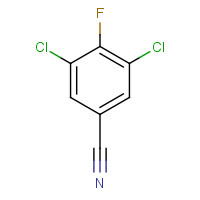 103879-31-8 3,5-DICHLORO-4-FLUOROBENZONITRILE chemical structure
