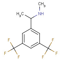 290297-43-7 N-Methyl-1-[3,5-bis(trifluoomethyl)phenyl]ethylamine chemical structure