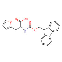 220497-85-8 FMOC-D-2-FURYLALANINE chemical structure