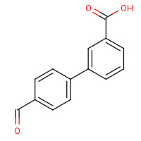 222180-20-3 4'-formylbiphenyl-3-carboxylic acid chemical structure