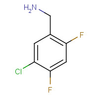 924818-16-6 5-Chloro-2,4-difluorobenzylamine chemical structure