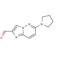 1184920-25-9 6-(pyrrolidin-1-yl)imidazo[1,2-b]pyridazine-2-carbaldehyde chemical structure