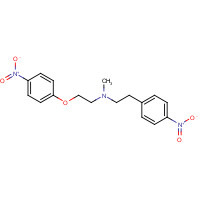 115287-37-1 N-Methyl-N-(2-(4-nitrophenoxy)ethyl)-2-(4-nitrophenyl)ethanamine chemical structure
