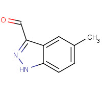 518987-35-4 5-METHYL-3-(1H)INDAZOLE CARBOXALDEHYDE chemical structure