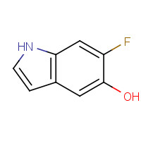 288386-15-2 1H-Indol-5-ol,6-fluoro-(9CI) chemical structure