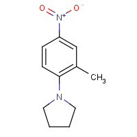 67828-58-4 1-(2-Methyl-4-nitrophenyl)pyrrolidine chemical structure