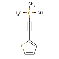 40231-03-6 2-((TRIMETHYLSILYL)ETHYNYL)THIOPHENE  9& chemical structure
