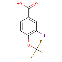 1110709-70-0 3-IODO-4-(TRIFLUOROMETHOXY)BENZOIC ACID chemical structure
