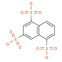 6654-64-4 Naphthalene-1,3,5-trisulphonic acid chemical structure