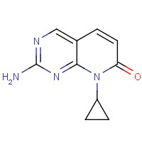 1150618-52-2 2-amino-8-cyclopropylpyrido[2,3-d]pyrimidin-7(8H)-one chemical structure