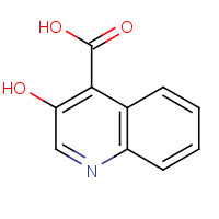 118-13-8 3-HYDROXYQUINOLINE-4-CARBOXYLIC ACID chemical structure