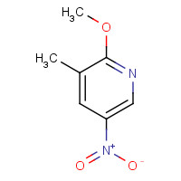 89694-10-0 2-Methoxy-5-nitro-3-picoline chemical structure