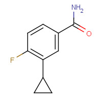 1063733-88-9 3-cyclopropyl-4-fluorobenzamide chemical structure