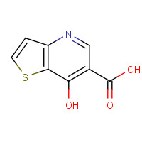 90691-08-0 7-Hydroxy-thieno[3,2-b]pyridine-6-carboxylic acid chemical structure