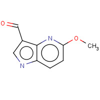 17288-55-0 5-METHOXY-1H-PYRROLO[3,2-B]PYRIDINE-3-CARBALDEHYDE chemical structure