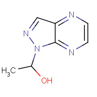 118503-13-2 1-Hydroxyethyl-1H-pyrazolo[3,4-b]pyrazine chemical structure