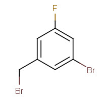 216755-57-6 3-Fluoro-5-bromobenzyl bromide chemical structure