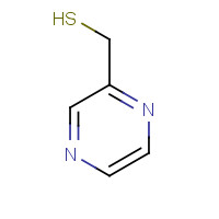 59021-02-2 2-Mercaptomethylpyrazine chemical structure