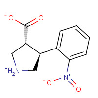 1049978-00-8 Trans-4-(2-nitrophenyl)pyrrolidine-3-carboxylic acid chemical structure