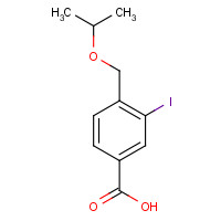 1131614-21-5 3-iodo-4-(isopropoxymethyl)benzoic acid chemical structure
