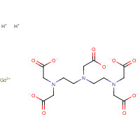 80529-93-7 GADOPENTETIC ACID chemical structure