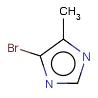 15813-08-8 4-Methyl-5-bromoimidazole chemical structure